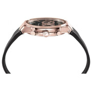 Salvatore Ferragamo Sapphire Chrono Black Dial Black Rubber Strap Watch for Men - SFME00721