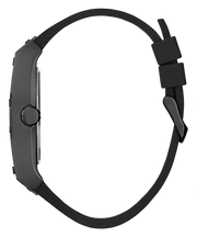Guess Legend Black Dial Black Silicone Strap Watch For Men - GW0500G2