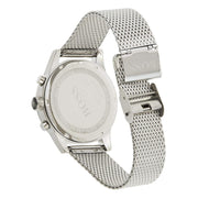 Hugo Boss Jet Chronograph Blue Dial Silver Mesh Bracelet Watch for Men - 1513441
