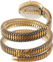 Just Cavalli Glam Snake Gold Dial Multicolor Steel Strap Watch for Women - JC1L163M0255