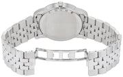 Movado Museum Diamonds Black Dial Silver Steel Strap Watch For Men - 606878