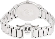 Emporio Armani Luigi Quartz Black Dial Silver Steel Strap Watch For Men - AR2499