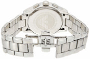 Emporio Armani Classic Blue Dial Silver Steel Strap Watch For Men - AR1635