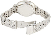 Fossil Jacqueline White Dial Silver Steel Strap Watch for Women - ES3433