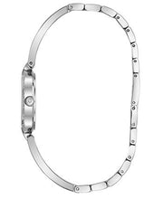 Bulova Crystal Collection Mother of Pearl Dial Silver Steel Strap Watch for Women - 96L223