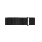 Daniel Wellington Classic Cornwall White Dial Black Nylon Strap Watch For Men - DW00100260