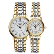 Longines Presence 38.5mm Automatic Stainless Steel Watch for Men - L4.921.2.11.7