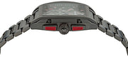 Versace Dominus Chronograph Quartz Black Dial Black Steel Strap Watch For Men - VE6H00623