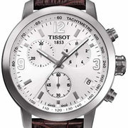 Tissot PRC 200 Chronograph White Dial Watch For Men - T055.417.16.017.01