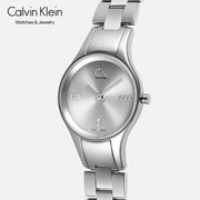 Calvin Klein Simplicity Silver Dial Silver Steel Strap Watch for Women - K4323120