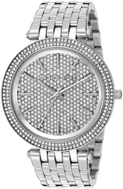Michael Kors Darci Silver Dial Silver Steel Strap Watch for Women - MK3437