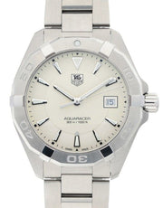 Tag Heuer Aquaracer White Dial Watch for Men - WAY1111.BA0928