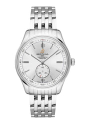 Breitling Premier Automatic 40mm Stainless Steel Silver Dial Mens Watch - A37340351G1A1