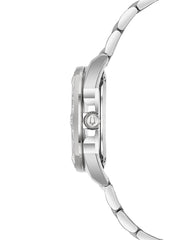 Bulova Marine Star Blue Dial Silver Steel Strap Watch for Women - 96R215