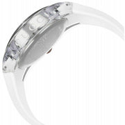 Gucci Sync XXL White Dial White Rubber Strap Watch For Men - YA137102