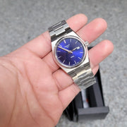 Tissot PRX Blue Dial Silver Steel Strap Watch For Women - T137.210.11.041.00