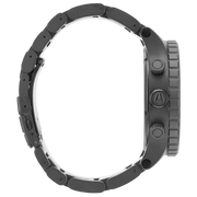 Nixon 51-30 Chrono Gunmetal Dial Gunmetal Steel Strap Watch for Men - A083-632