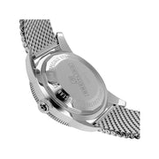 Breitling Superocean Heritage B20 Automatic 46 Black Dial Silver Mesh Bracelet Watch for Men - AB2020121B1A1