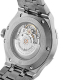 Maurice Lacroix Aikon Automatic Black Dial Silver Steel Strap Watch For Men - AI6008-SS002-330-1