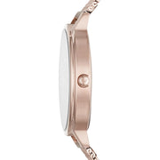Emporio Armani Kappa Pink Dial Pink Mesh Bracelet Watch For Women - AR11129