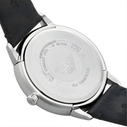 Emporio Armani Ruggero Grey Dial Black Leather Strap Watch for Men  - AR11277