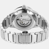 Emporio Armani Meccanico Automatic Green Dial Silver Steel Strap Watch For Men - AR60053