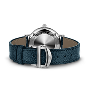 IWC Portofino Automatic Silver Dial Blue Leather Strap Watch for Women - IW357411