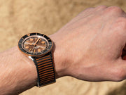 Breitling Superocean Heritage '57 Outerknown Brown Dial Brown NATO Strap Watch for Men - A103703A1Q1W1