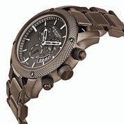 Burberry Chrono Sport Brown Dial Brown Steel Strap Watch for Men - BU7716
