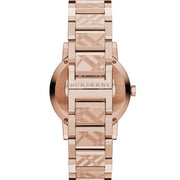 Burberry The City Rose Gold Dial Rose Gold Steel Strap Watch for Women - BU9146