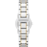 Burberry The City Silver Dial Two Tone Steel Strap Watch for Women - BU9217