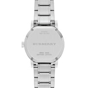 Burberry The City Silver Dial Silver Steel Strap Watch for Men - BU9900