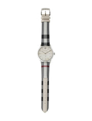 Burberry Heritage Nova Heritage White Dial Leather Strap Watch for Women - BU1395