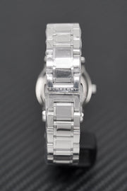 Burberry The City Black Dial Silver Steel Strap Watch for Women - BU9201