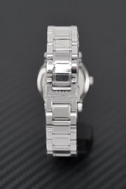 Burberry The City Diamonds Silver Dial Silver Steel Strap Watch for Women - BU9220