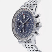 Breitling Navitimer Heritage Special Edition Blue Dial Silver Steel Strap Mens Watch - A1332412/C942