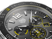 Tag Heuer Formula 1 Ayrton Senna Special Edition Grey Dial Silver Steel Strap Watch for Men - CAZ101AF.BA0637