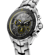 Tag Heuer Formula 1 Ayrton Senna Special Edition Grey Dial Silver Steel Strap Watch for Men - CAZ101AF.BA0637