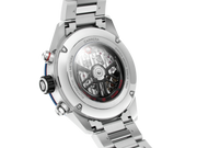 Tag Heuer Carrera Chronograph Blue Dial Silver Steel Strap Watch for Men - CBG2A11.BA0654