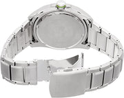 Citizen Eco Drive Urban Black Dial Silver Stainless Steel Watch For Men - AW0020-59EB