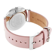 Coach Perry Silver Dial Pink Leather Strap Watch for Women - 14503516