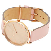 Coach Perry Rose Gold Dial Pink Leather Strap Watch for Women - 14503332-C