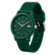 Lacoste 12.12 Move Green Dial Green Silicon Strap Watch for Men - 2011238