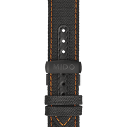 Mido Commander Automatic Gradient Black Dial Black Nylon Strap Watch For Men - M021.407.37.411.00