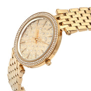 Michael Kors Darci Gold Dial Gold Steel Strap Watch for Women - MK3398