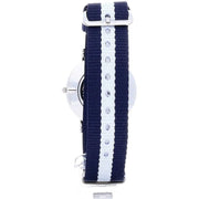 Daniel Wellington Classy Glasgow White Dial Two Tone Nylon Strap Watch For Women - DW00100082