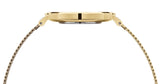 Daniel Wellington Classic Petite White Dial Gold Mesh Bracelet Watch For Women - DW00100348