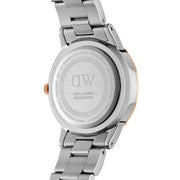 Daniel Wellington Iconic Link White Dial Two Tone Steel Strap Watch For Women - DW00100358