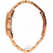 Fossil Boyfriend Multifunction Rose Gold Dial Rose Gold Steel Strap Watch for Women - ES3885