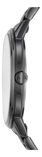 Armani Exchange Cayde Analog Grey Dial Grey Steel Strap Watch For Men  - AX2722